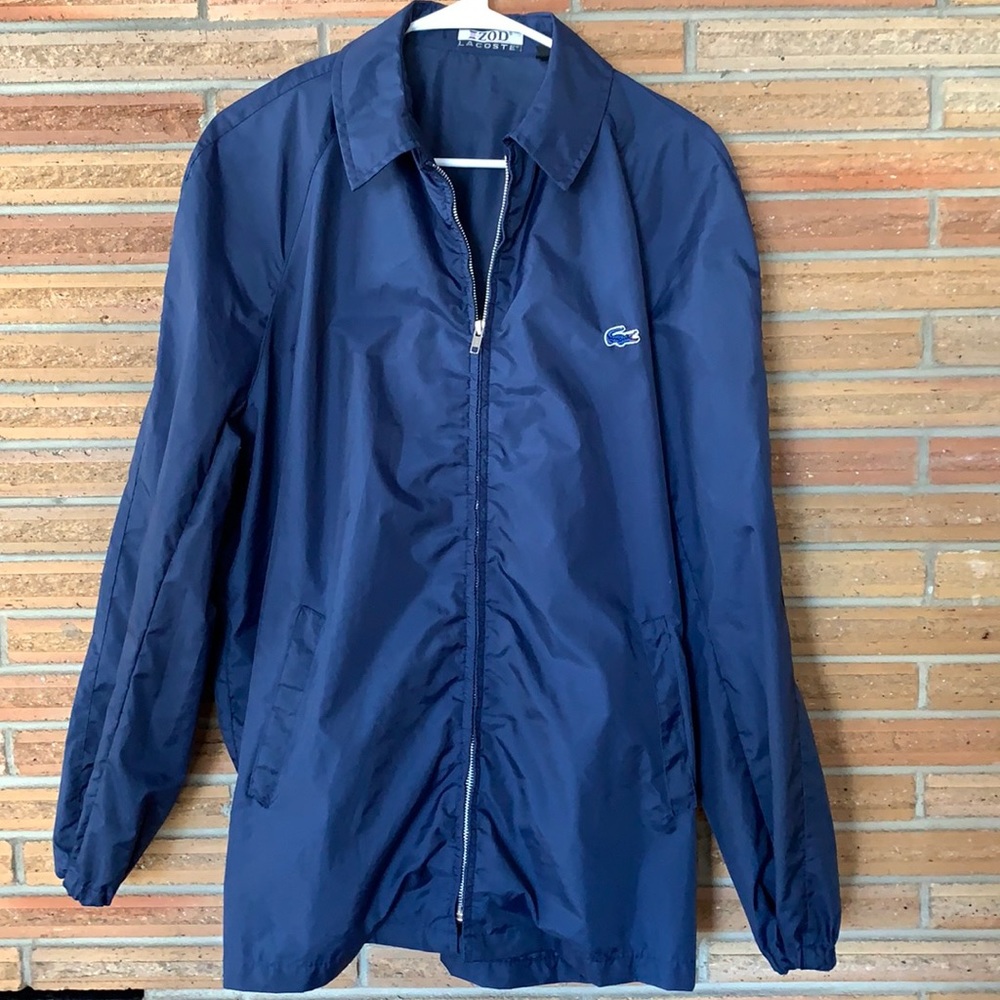 Vintage 1980’s men’s Izod rain jacket / windbreaker